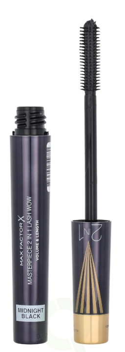 Max Factor Masterpiece 2 In 1 Lash Wow Mascara 7 ml #03 Midnight Black i gruppen SKÖNHET & HÄLSA / Makeup / Ögon & Ögonbryn / Mascara hos TP E-commerce Nordic AB (D05828)