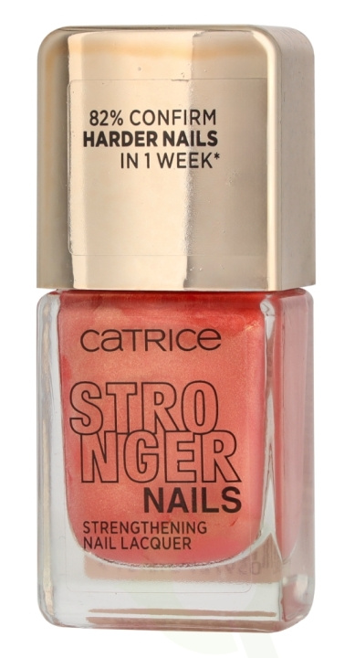 Catrice Stronger Nails Strengthening Nail Lacquer 10.5 ml 07 Expressive Pink i gruppen SKÖNHET & HÄLSA / Manikyr/Pedikyr / Nagellack hos TP E-commerce Nordic AB (D05874)