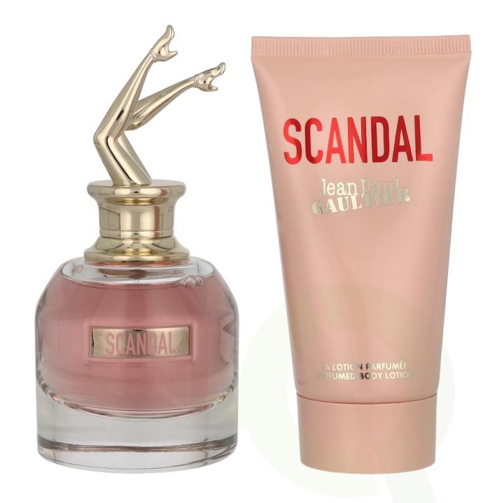 Jean Paul Gaultier Scandal Giftset 125 ml Edp Spray 50ml/Body Lotion 75ml i gruppen SKÖNHET & HÄLSA / Doft & Parfym / Parfym / Parfym för henne hos TP E-commerce Nordic AB (D05932)