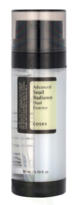 COSRX Advanced Snail Radiance Dual Essence 80 ml i gruppen SKÖNHET & HÄLSA / Hudvård / Ansiktsvård / Ansiktskräm hos TP E-commerce Nordic AB (D05993)