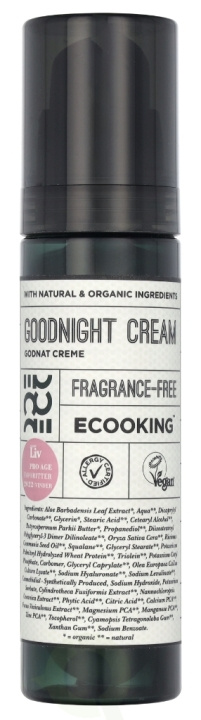 Ecooking 50+ Series Goodnight Cream @ 1 pieces x 50 ml i gruppen SKÖNHET & HÄLSA / Hudvård / Ansiktsvård / Nattkräm hos TP E-commerce Nordic AB (D06009)