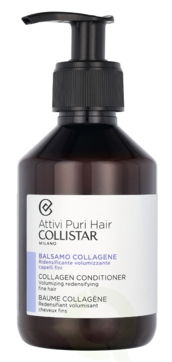 Collistar Attivi Puri Collagen Conditioner 200 ml i gruppen SKÖNHET & HÄLSA / Hår & Styling / Hårvårdsprodukter / Balsam hos TP E-commerce Nordic AB (D06048)