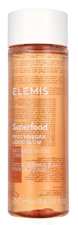 Elemis Superfood Fruit Vinegar Liquid Glow 250 ml i gruppen SKÖNHET & HÄLSA / Hudvård / Ansiktsvård / Ansiktsvatten & Facemist hos TP E-commerce Nordic AB (D06076)