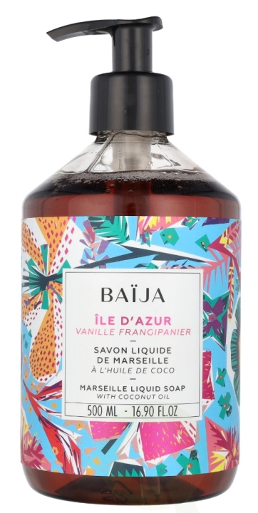 Baija Paris Baija Ile D\'Azur Liquid Soap 500 ml Vanille Frangipanier i gruppen SKÖNHET & HÄLSA / Hudvård / Ansiktsvård / Ansiktsolja hos TP E-commerce Nordic AB (D06114)