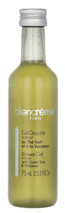 Blancreme Natural Shower Gel 75 ml Green Tea & Verbena i gruppen SKÖNHET & HÄLSA / Hudvård / Kroppsvård / Bad & Duschcreme hos TP E-commerce Nordic AB (D06117)