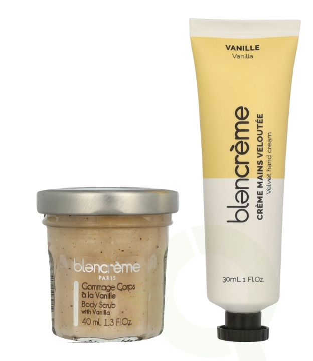 Blancreme Hand Cream Duo 70 ml Hand Cream 30ml/Scrub 40ml - Tonka i gruppen SKÖNHET & HÄLSA / Manikyr/Pedikyr / Handkräm hos TP E-commerce Nordic AB (D06121)