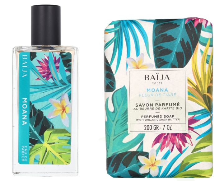 Baija Paris Baija Moana Body Treatment Set 250 ml Edp Spray 50ml/Solid Soap 200gr i gruppen SKÖNHET & HÄLSA / Doft & Parfym / Övrig doft / Doftspridare hos TP E-commerce Nordic AB (D06130)