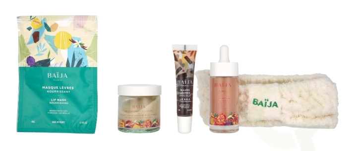 Baija Paris Baija Toning & Comforting Face Set 99 ml 50ml/30ml/4ml/15ml/trousse/Headband i gruppen SKÖNHET & HÄLSA / Hudvård / Ansiktsvård / Ansiktskräm hos TP E-commerce Nordic AB (D06133)