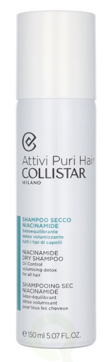 Collistar Attivi Puri Niacinamide Dry Shampoo 150 ml i gruppen SKÖNHET & HÄLSA / Hår & Styling / Hårvårdsprodukter / Schampo hos TP E-commerce Nordic AB (D06157)