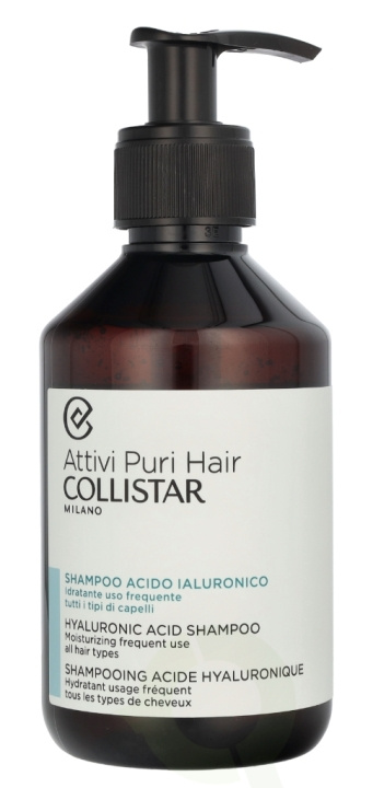 Collistar Attivi Puri Hyaluronic Acid Shampoo 250 ml i gruppen SKÖNHET & HÄLSA / Hår & Styling / Hårvårdsprodukter / Schampo hos TP E-commerce Nordic AB (D06159)