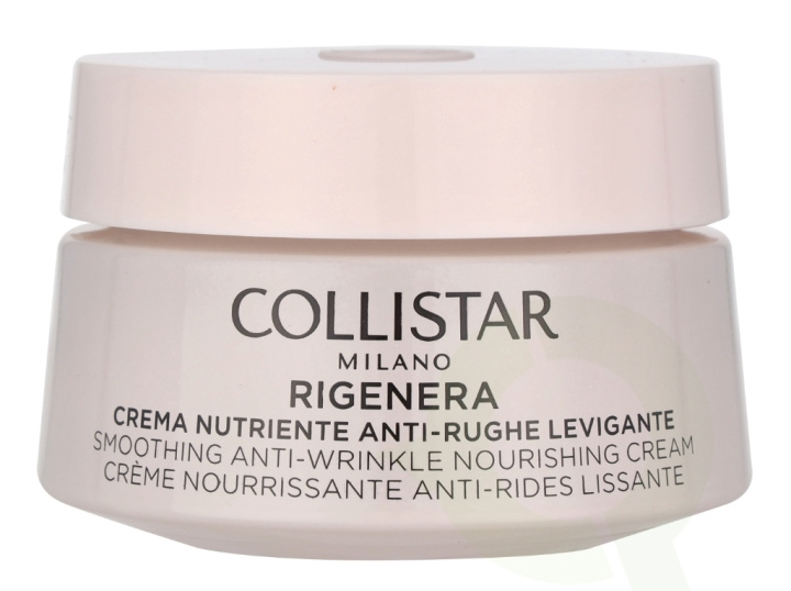 Collistar Rigenera Smoothing Anti-Wrinkle Nourishing Cream 50 ml i gruppen SKÖNHET & HÄLSA / Hudvård / Ansiktsvård / Anti age hos TP E-commerce Nordic AB (D06165)