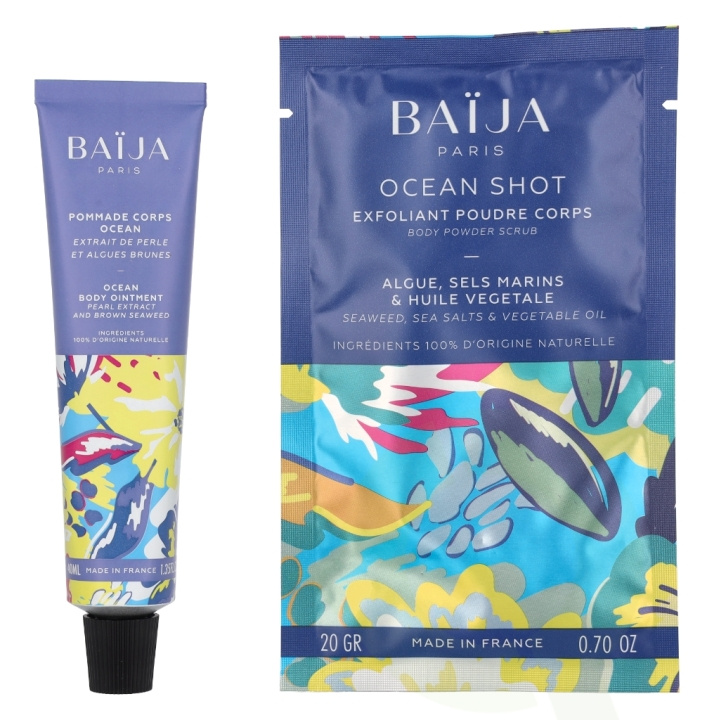 Baija Paris Baija My Ocean Body Set 60 ml Body Ointment 40ml/Exfoliant Powder 20gr i gruppen SKÖNHET & HÄLSA / Hudvård / Kroppsvård / Body lotion hos TP E-commerce Nordic AB (D06175)