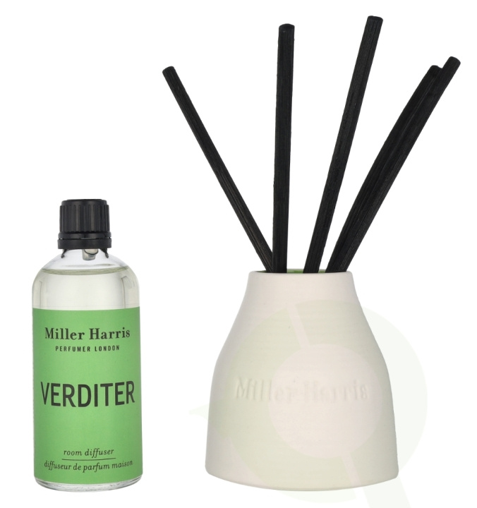 Miller Harris Verditer Room Diffuser 100 ml i gruppen SKÖNHET & HÄLSA / Doft & Parfym / Övrig doft / Doftspridare hos TP E-commerce Nordic AB (D06196)