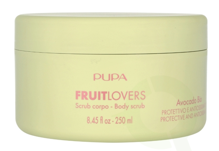 Pupa Milano Pupa Fruit Lovers Body Scrub Fruit Lover Gommage Corps 250 ml Avocado i gruppen SKÖNHET & HÄLSA / Hudvård / Kroppsvård / Body lotion hos TP E-commerce Nordic AB (D06224)