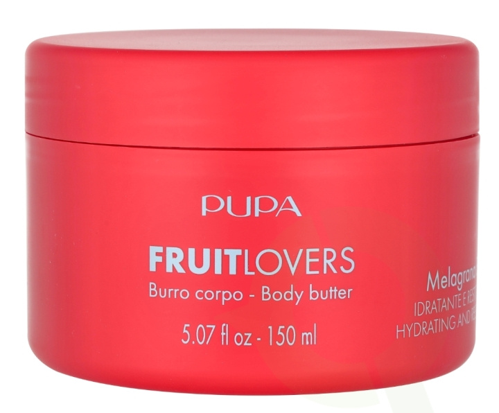 Pupa Milano Pupa Fruit Lovers Body Cream Fruit Lover Creme Corps 150 ml Melagrana i gruppen SKÖNHET & HÄLSA / Hudvård / Kroppsvård / Body lotion hos TP E-commerce Nordic AB (D06225)