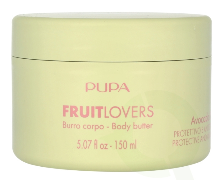 Pupa Milano Pupa Fruit Lovers Body Cream Fruit Lover Creme Corps 150 ml Avocado i gruppen SKÖNHET & HÄLSA / Hudvård / Kroppsvård / Body lotion hos TP E-commerce Nordic AB (D06228)