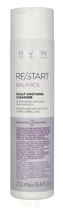 Revlon Re/Start Balance Scalp Soothing Cleanser Shampoo 250 ml i gruppen SKÖNHET & HÄLSA / Hår & Styling / Hårvårdsprodukter / Schampo hos TP E-commerce Nordic AB (D06250)