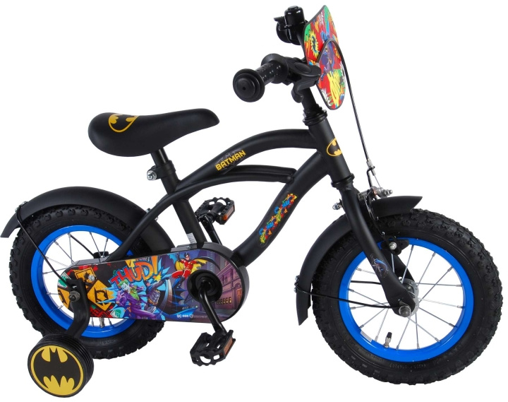 Volare Barncykel 12 - Batman Cruiser (81234) i gruppen LEKSAKER, BARN- & BABYPRODUKTER / Uteleksaker / Cyklar & Sparkcyklar hos TP E-commerce Nordic AB (D06317)