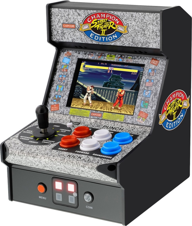 My Arcade Street Fighter 2 Champion Edition Mikrospelare 7,5 i gruppen HEMELEKTRONIK / Spelkonsoler & Tillbehör / Övriga spel & tillbehör hos TP E-commerce Nordic AB (D06321)