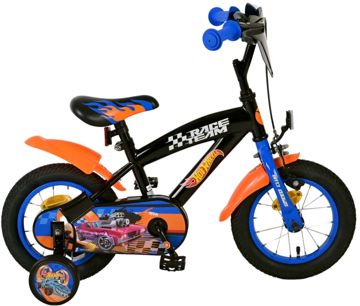 Volare Barncykel 12 - Hotwheels (31256-SACB) i gruppen LEKSAKER, BARN- & BABYPRODUKTER / Uteleksaker / Cyklar & Sparkcyklar hos TP E-commerce Nordic AB (D06370)