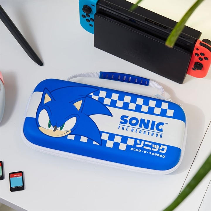 Numskull Officiell Sonic the Hedgehog karaktärsdesign Switch Case i gruppen HEMELEKTRONIK / Spelkonsoler & Tillbehör / Nintendo Switch / Tillbehör hos TP E-commerce Nordic AB (D06391)