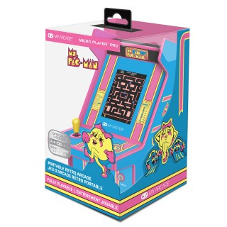 My Arcade MS.PAC-MAN MICRO PLAYER PRO i gruppen HEMELEKTRONIK / Spelkonsoler & Tillbehör / Övriga spel & tillbehör hos TP E-commerce Nordic AB (D06405)