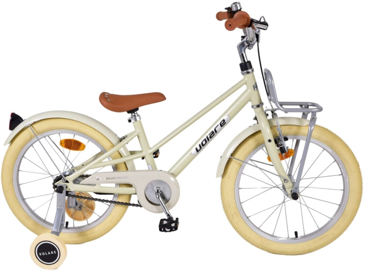 Volare Barncykel 18 - Melody Satin Sand (21891) i gruppen LEKSAKER, BARN- & BABYPRODUKTER / Uteleksaker / Cyklar & Sparkcyklar hos TP E-commerce Nordic AB (D06421)