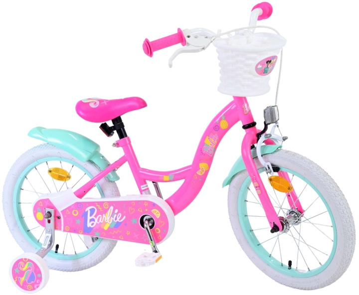 Volare Barncykel 16 - Barbie (31654-SACB) i gruppen LEKSAKER, BARN- & BABYPRODUKTER / Uteleksaker / Cyklar & Sparkcyklar hos TP E-commerce Nordic AB (D06487)