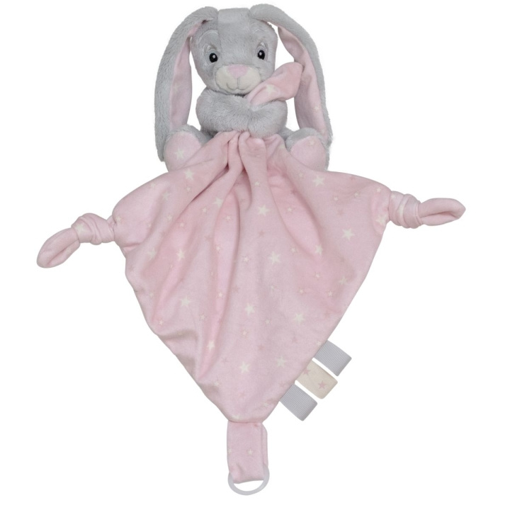 My Teddy Snuttefilt Bunny Rosa (28-280023) i gruppen LEKSAKER, BARN- & BABYPRODUKTER / Barntextilier / Snuttefilt hos TP E-commerce Nordic AB (D06509)