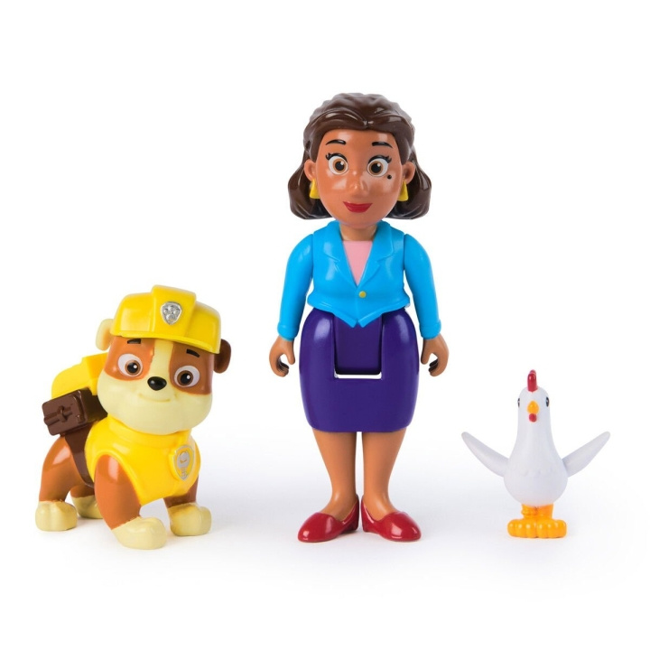 Paw Patrol Hero Pup - Borgmästare Goodway & Rubble (6070749) i gruppen LEKSAKER, BARN- & BABYPRODUKTER / Leksaker / Figurer, Miniatyrer & tillbehör hos TP E-commerce Nordic AB (D06516)