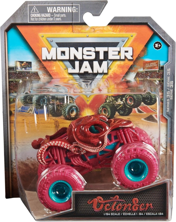 Monster Jam 1:64 Enstaka förpackning - Octonder i gruppen LEKSAKER, BARN- & BABYPRODUKTER / Leksaker / Leksaksbilar & andra fordon hos TP E-commerce Nordic AB (D06569)