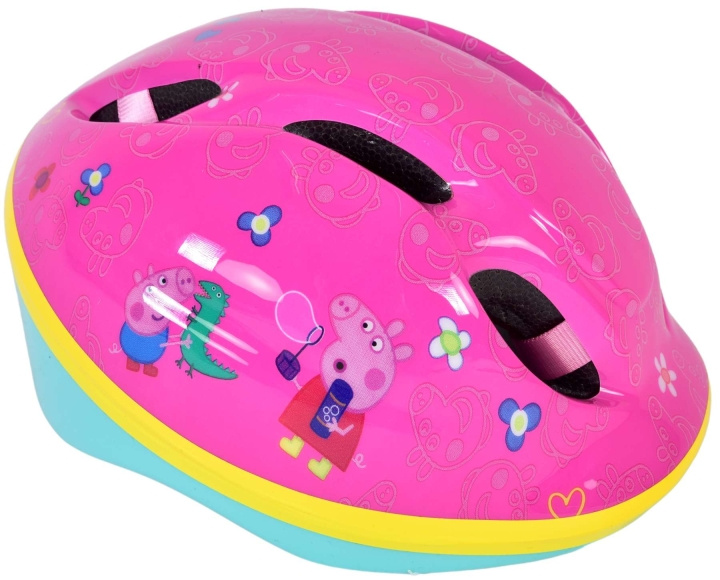 Volare Cykelhjälm 51-55 cm - Peppa Pig (897) i gruppen SPORT, FRITID & HOBBY / Sportutrustning / Cykeltillbehör / Hjälmar hos TP E-commerce Nordic AB (D06573)