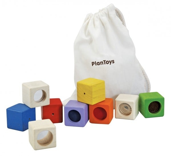 PlanToys Aktivitetsklossar (5531) i gruppen LEKSAKER, BARN- & BABYPRODUKTER / Babyleksaker / Aktivitetsleksaker hos TP E-commerce Nordic AB (D06576)