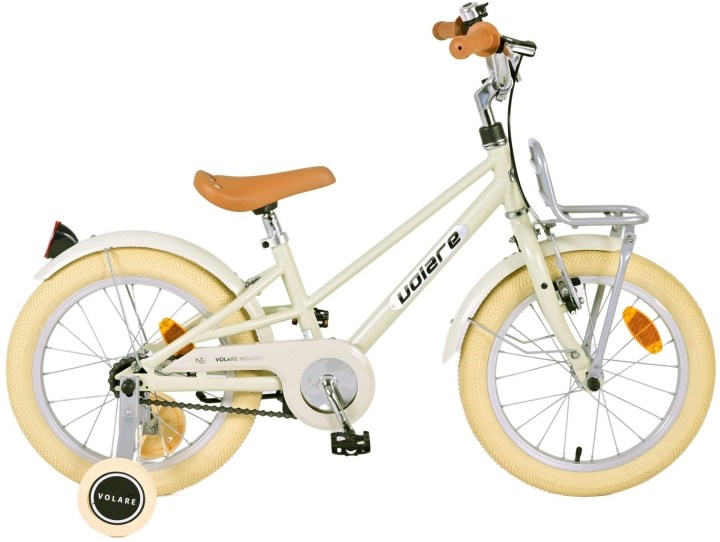 Volare Barncykel 16 - Melody Satin Sand (21691) i gruppen LEKSAKER, BARN- & BABYPRODUKTER / Uteleksaker / Cyklar & Sparkcyklar hos TP E-commerce Nordic AB (D06588)