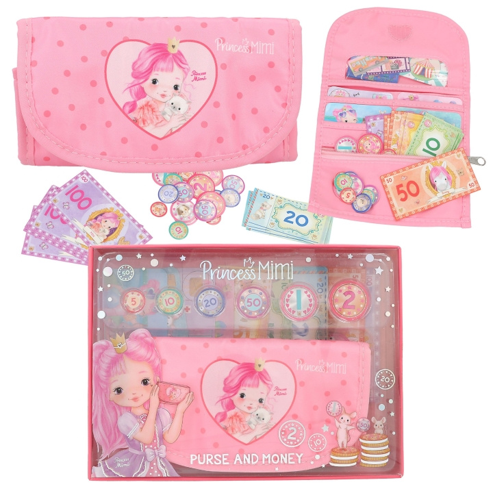 Princess Mimi Set med handväska och pengar ( 0412728) i gruppen LEKSAKER, BARN- & BABYPRODUKTER / Leksaker / Lilla hemmet & Rollek hos TP E-commerce Nordic AB (D06619)