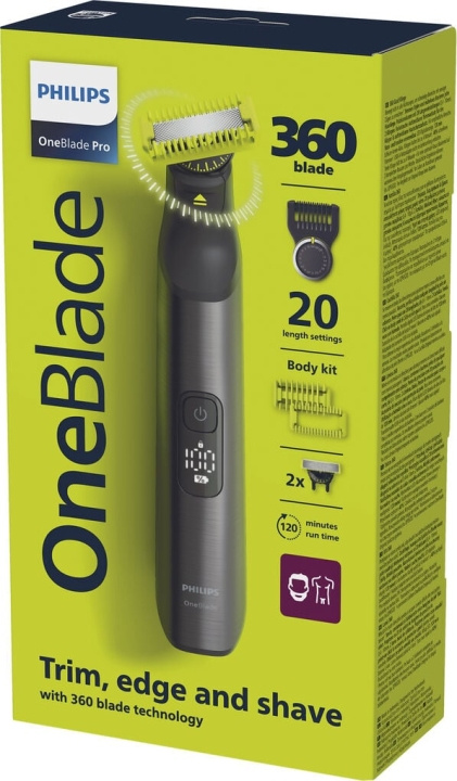 Philips Oneblade Pro QP6552/15 ansikte och kropp i gruppen SKÖNHET & HÄLSA / Hår & Styling / Rakning & Trimning / Rakapparater hos TP E-commerce Nordic AB (D06666)