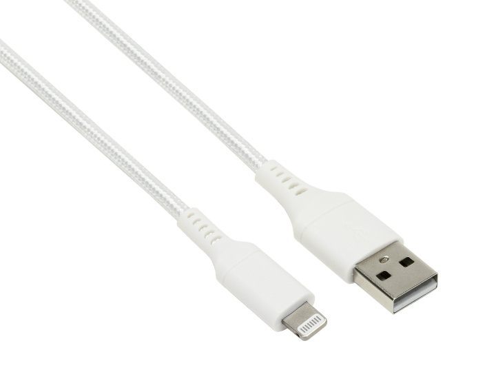 Speedlink USB-A till Lightning-kabel, vit i gruppen SMARTPHONE & SURFPLATTOR / Laddare & Kablar / Kablar / Kablar Lightning hos TP E-commerce Nordic AB (D06673)