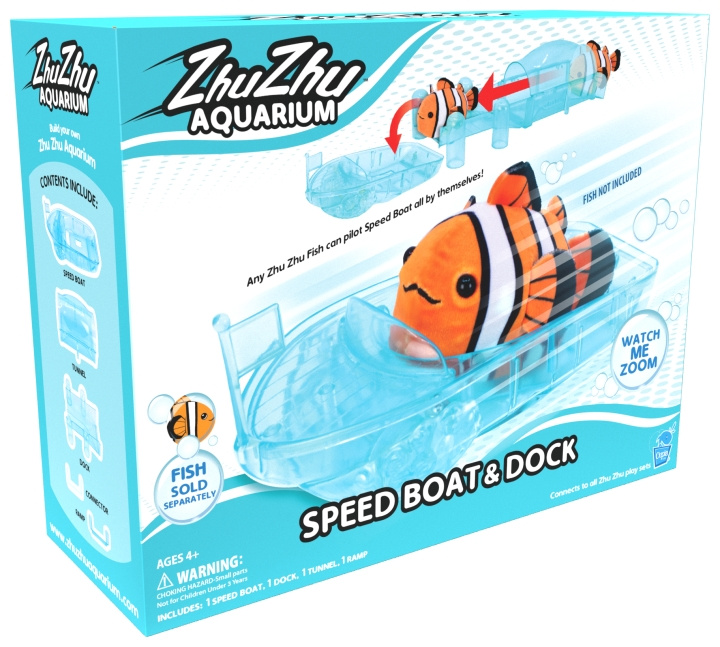 Zhu Zhu Pets Zhu Zhu Fisk - Båt/Docka (Z1002) i gruppen LEKSAKER, BARN- & BABYPRODUKTER / Uteleksaker / Badleksaker & Vattenleksaker hos TP E-commerce Nordic AB (D06691)