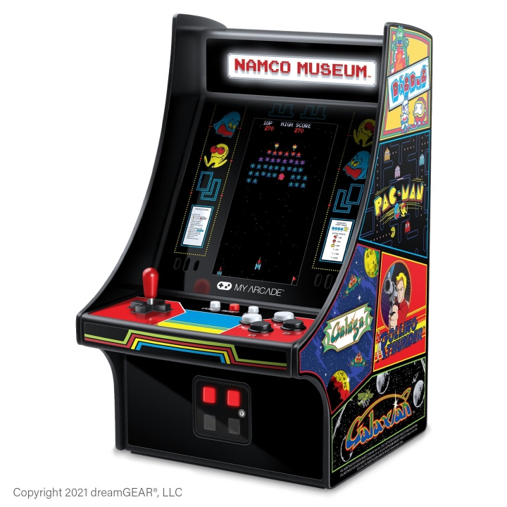 My Arcade MINISPELARE 10 BANDAI NAMCO™ MUSEUM HITS (20 I 1) i gruppen HEMELEKTRONIK / Spelkonsoler & Tillbehör / Övriga spel & tillbehör hos TP E-commerce Nordic AB (D06698)