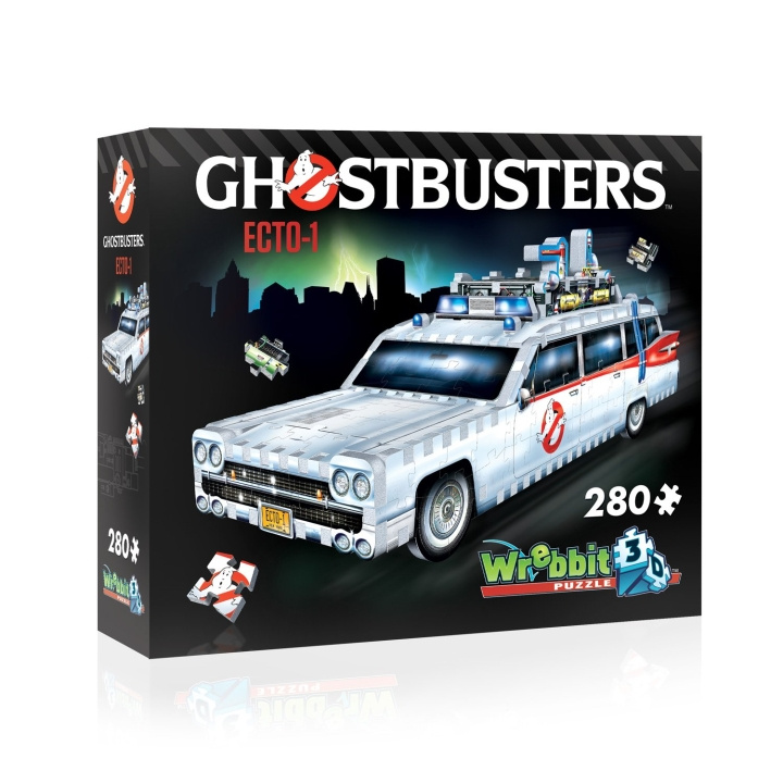 Wrebbit 3D-pussel - Ghostbusters - Ecto-1 (40970039) i gruppen SPORT, FRITID & HOBBY / Hobby / Pussel hos TP E-commerce Nordic AB (D06709)