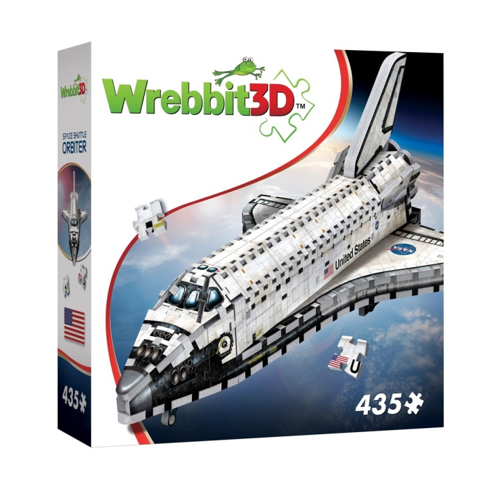 Wrebbit 3D-pussel - Rymdfärjan Orbiter (40970047) i gruppen SPORT, FRITID & HOBBY / Hobby / Pussel hos TP E-commerce Nordic AB (D06714)