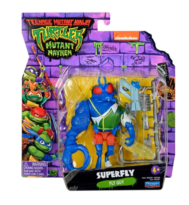 Teenage Mutant Ninja Turtles Turtles Mutant Mayhem - Grundfigurer 12cm - Firefly i gruppen LEKSAKER, BARN- & BABYPRODUKTER / Leksaker / Figurer, Miniatyrer & tillbehör hos TP E-commerce Nordic AB (D06779)