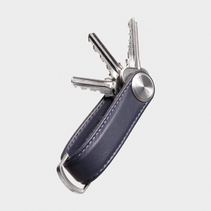 Orbitkey Key Organiser Pro läder - safir i gruppen SPORT, FRITID & HOBBY / Roliga prylar / Smarta saker hos TP E-commerce Nordic AB (D06795)