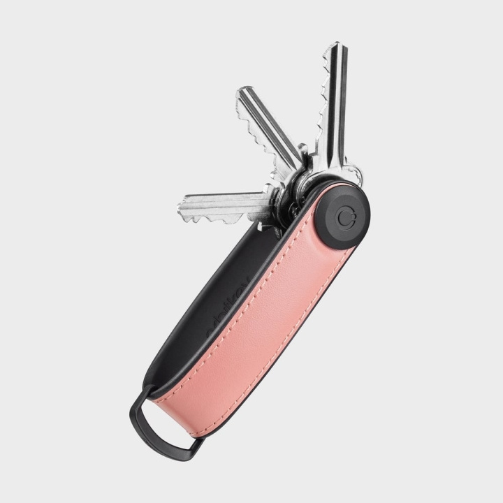 Orbitkey Nyckelhållare i hybridläder - Pastellrosa i gruppen SPORT, FRITID & HOBBY / Roliga prylar / Smarta saker hos TP E-commerce Nordic AB (D06806)