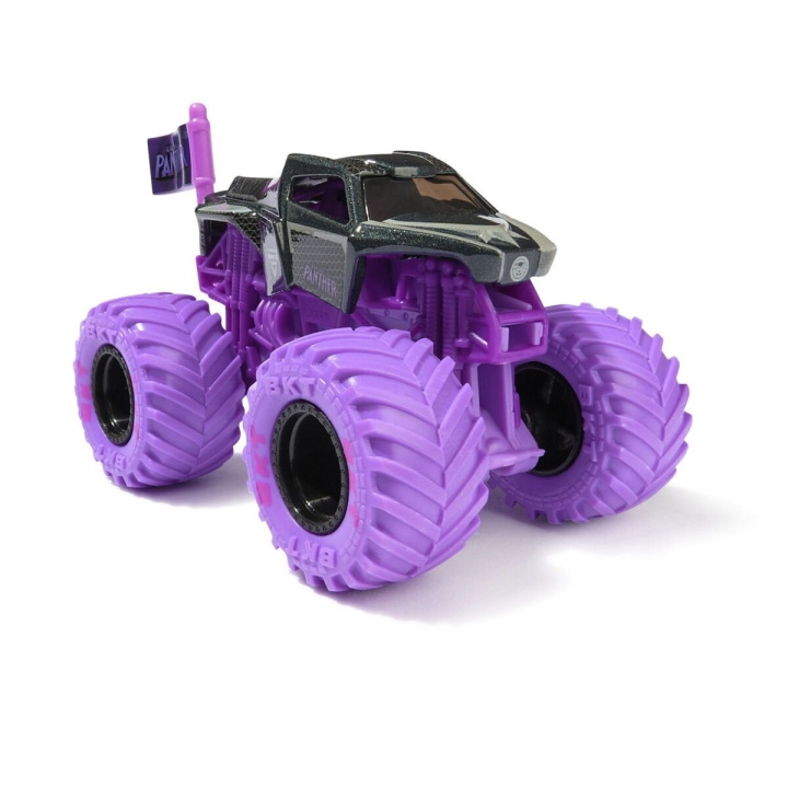 Monster Jam 1:64 Marvel Single-Black Panther V2 (6071944) i gruppen LEKSAKER, BARN- & BABYPRODUKTER / Leksaker / Leksaksbilar & andra fordon hos TP E-commerce Nordic AB (D06834)