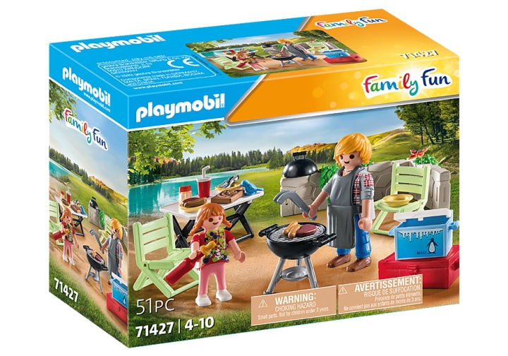 Playmobil Barbecue (71427) i gruppen LEKSAKER, BARN- & BABYPRODUKTER / Leksaker / Figurer, Miniatyrer & tillbehör hos TP E-commerce Nordic AB (D06885)