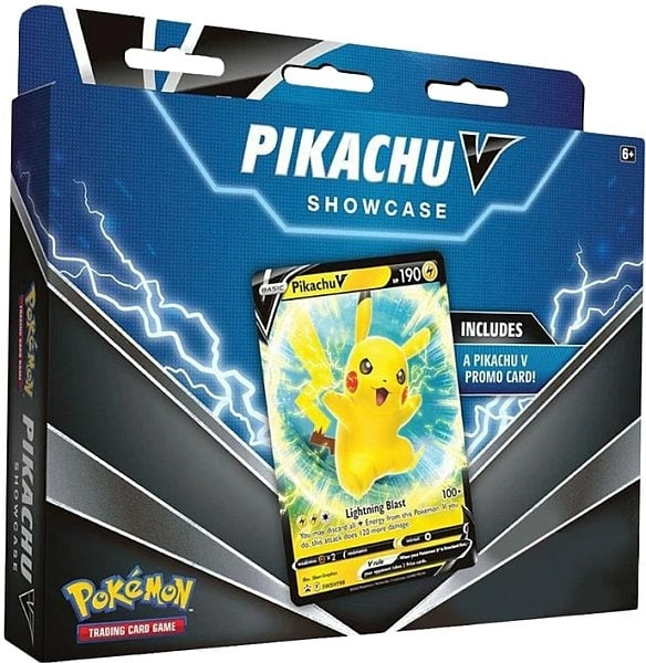 Pokémon V Box Utställning - Pikachu i gruppen LEKSAKER, BARN- & BABYPRODUKTER / Spel / Kortspel hos TP E-commerce Nordic AB (D06929)