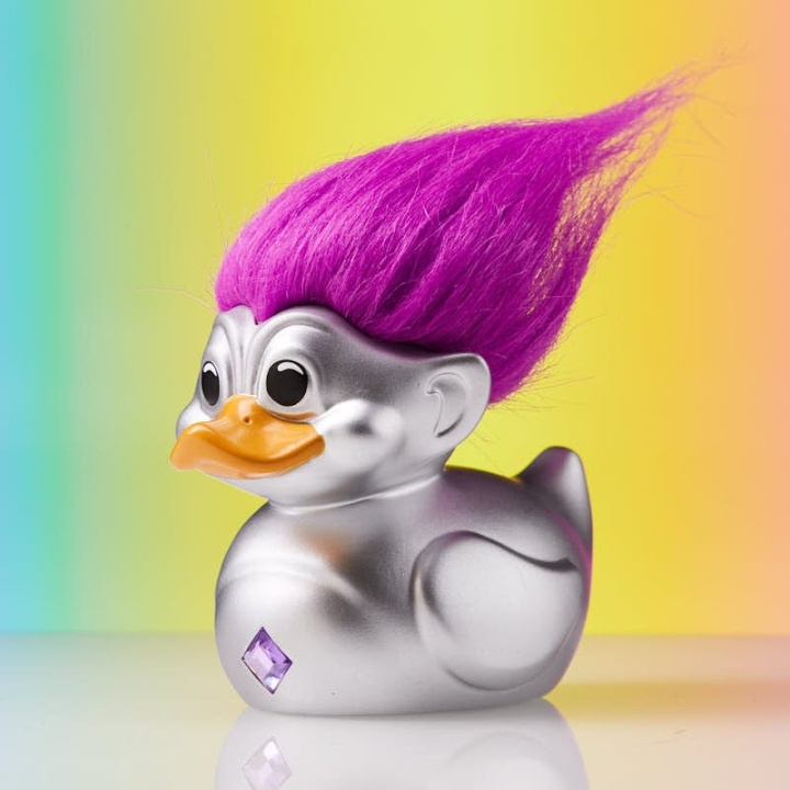 Tubbz Numskull - Trolls Tubbz 1st ED Silver (Lila hår) i gruppen SPORT, FRITID & HOBBY / Roliga prylar / Samlarobjekt hos TP E-commerce Nordic AB (D06948)