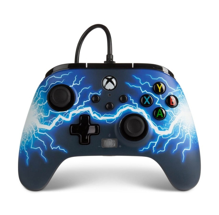 PowerA Förbättrad trådbunden handkontroll för Xbox Series X - S - Arc Lightning i gruppen HEMELEKTRONIK / Spelkonsoler & Tillbehör / Xbox Series X/S / Tillbehör hos TP E-commerce Nordic AB (D06999)