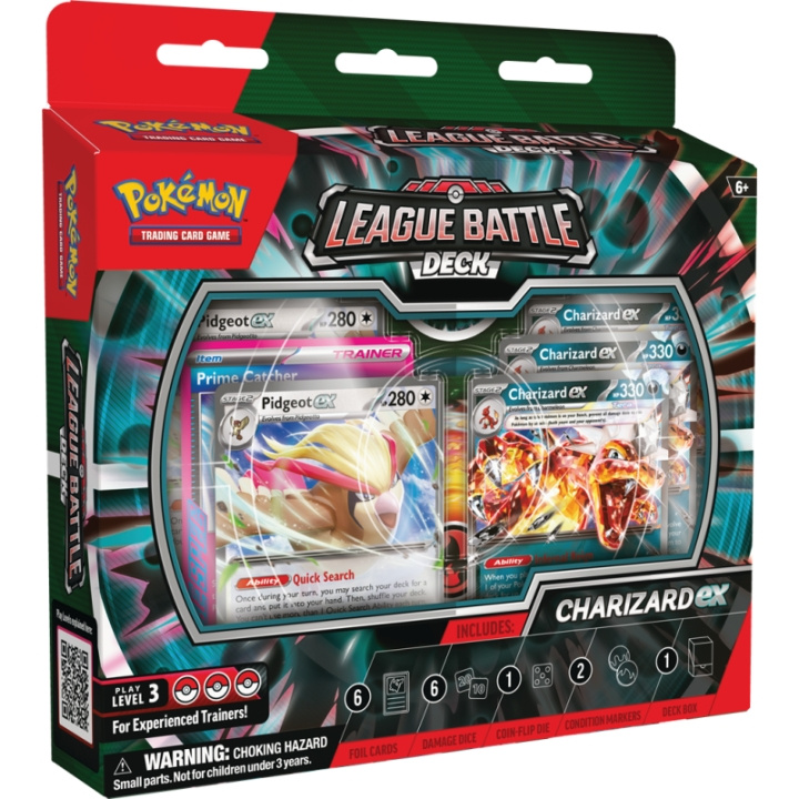 Pokémon League Battle Deck - Charizard ex (POK85883) i gruppen LEKSAKER, BARN- & BABYPRODUKTER / Spel / Kortspel hos TP E-commerce Nordic AB (D07009)